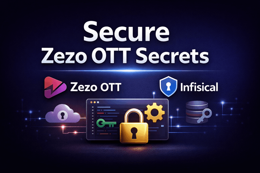 Configure Secrets for Zezo OTT using Infisical (Step-by-Step Guide)